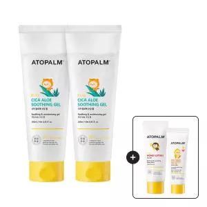 아토팜 키즈 시카 알로에 수딩젤 250ml 2개 (gift 로션+선로션)