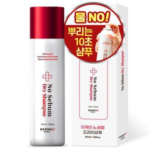 아케이 더마 노세범 드라이샴푸 프레쉬 우디머스크향 1개 222ml
