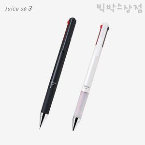 파이롯트 쥬스업 3색 볼펜 0.4 볼펜 1p 멀티펜 노크식 젤잉크펜 JUICE UP 중성펜 PILOT 단색 흑청적 필