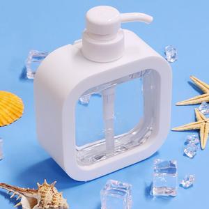 투명 리필디스펜서 세제통 샴푸용기 펌프공병 300ml