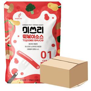 미쓰리 떡볶이 소스 순한맛 100gx10개 양념 분말소스 캠핑음식