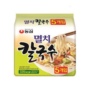 농심 멸치칼국수 5개입 8팩 멀티팩