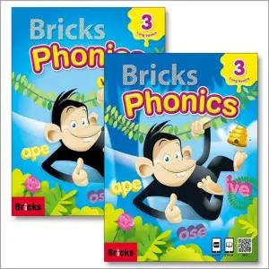 Bricks Phonics 브릭스 파닉스 3 교재 워크북 세트  전2권)