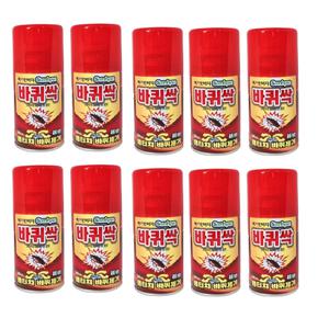 원터치 바퀴싹200ml 10개 묶음 바퀴벌레 약 퇴치 제거제 살충제 빈대 벌레 벼룩 훈연킬라