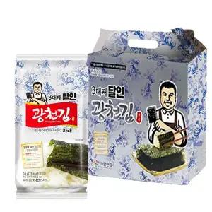 광천김 달인 10호 파래김 식탁김 12봉/조미김/구운김