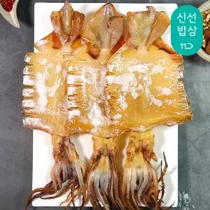 [혜택가 23,920원] 바로먹는 촉촉 순살 오징어(왕특대) 4미 / 160g×2봉