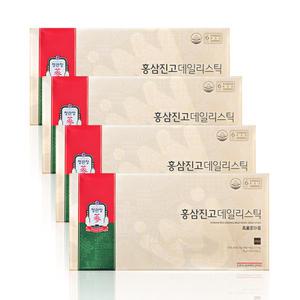 정관장 홍삼진고 데일리스틱 10g x 30포 x 4박스 WY