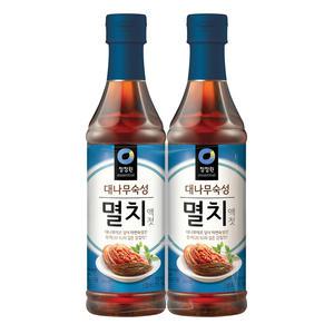 청정원 대나무 숙성 멸치액젓 1kg x 2개입