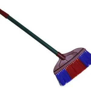 (다올)빗자루 실내외용 나일론 마당비 청소도구 70cm 도구