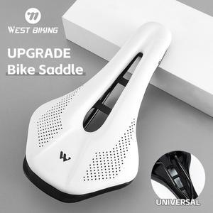 뒷자리 WEST BIKING 초경량 자전거 새들 로드 바이크 시트 편안한 내마모성 사이클링 쿠션 남녀공용