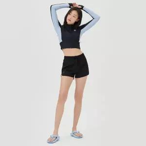 [아레나공식] 엑티브 2부 레저 팬츠 A4BL1QW41BLK