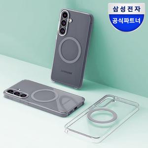삼성 정품 갤럭시 S25 클리어 마그넷 케이스