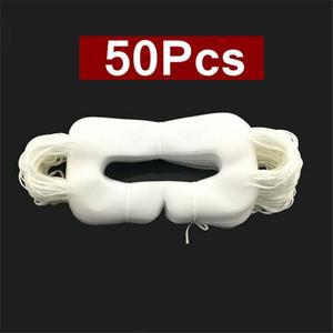 50/100PCS 일회용 VR 아이 마스크 커버 위생 Pico 4 PS HTC 땀 통기성 얼굴 보호