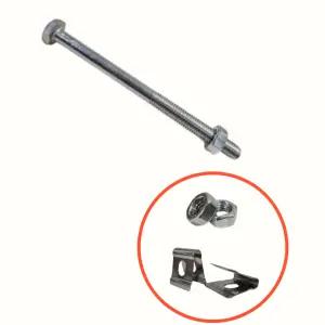 스텐 휀스볼트 메쉬볼트 펜스부속 연결 철망 울타리 고정 M8x110 SUS 304