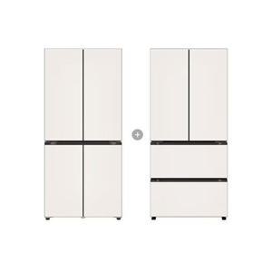 LG 디오스 오브제컬렉션 냉장고+김치냉장고 R984GBB012 모아