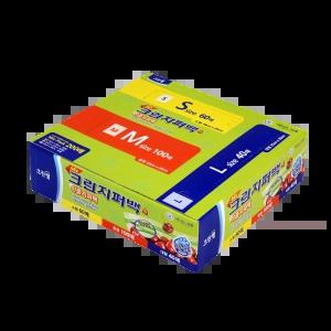 실속 믹스 지퍼백 혼합팩 200매(소60+중100+대40)