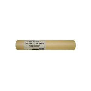 캐드마스터 A4 옐로우 롤트레싱지/옐로우 스케치페이퍼 40g 12인치x50ysd