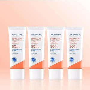 에스트라 더마 유브이365 장벽수분 무기자차 선크림 40ml(SPF50+) x 4개 / iuy