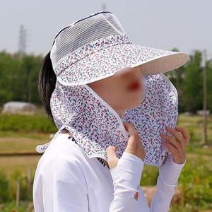 일할때쓰는모자 농업용시골모자 꽃무늬농사 밭모자