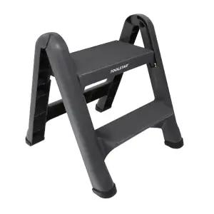 툴스타 2단 접이식 스텝 사다리 TS-SS-2S 200kg 1EA/휴대/폴딩/간편/간이/발판/가정/부엌/베란다/주방/가게