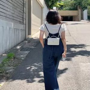 올리비아 데님 오버롤 / 데님 점프수트