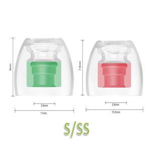 호환품 SpinFit 고품질 실리콘 이어팁, Ture 무선 CP360 36mm, SS M L