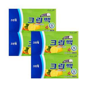 크린랩 뽑아쓰는 크린백 25cm35cm중형 300매 X 4개