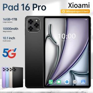 2025 신형 샤오미 패드 16 프로 태블릿 10.1인치 안드로이드 15 글로벌 16GB+1TB 10000mAh HD 화면 탭 PC 5