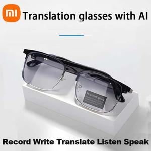 스마트 Ai 번역 안경 헤드폰 동시 통역 선글라스 144 언어 실시간 회의 도구