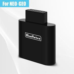 블루 레트로 복고풍 엔틱 무선 컨트롤러 어댑터  SNK AES  MVS  네오지오 CD  CDZ 콘솔  PS5  8 비트도 스