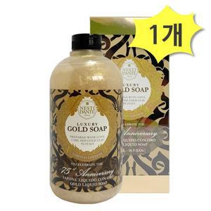 월드화장품 네스티단테 골드솝 500ml x 1개 골드팩클렌저
