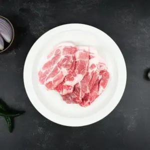 절대육감 1등급 숙성 한돈 목살/목심 500g 냉장 국내산 구이용, 숯불/캠핑 바베큐용, 통 수육용
