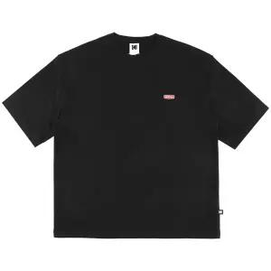 코닥 브리즈팝 메쉬 텍스쳐 반팔 티셔츠 K5223LRSZ5BLK