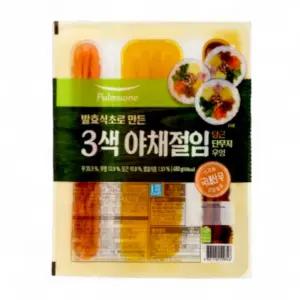 풀무원 김밥용 3색 야채절임 당근 단무지 우엉 450g