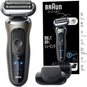 BRAUN 세척형 전기면도기 남성용 트리머 티타늄 7시리즈