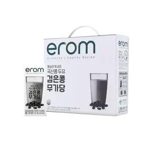 이롬 검은콩 무가당 두유 190mlX100팩 20팩X5박스