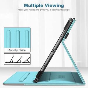 삼성 갤럭시 탭 A8 A9 플러스/A9+ 5G 11인치 2023 모델용 케이스, 포켓 자동 깨우기/수면 기능이 있는 스탠