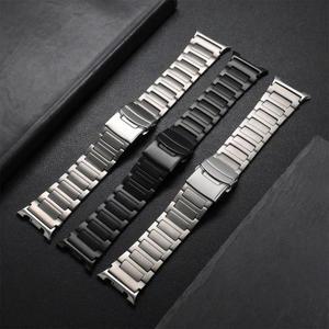 삼성 갤럭시 워치 8 클래식 46mm 용 티타늄 손목 밴드, 울트라 고급 비즈니스 스트랩