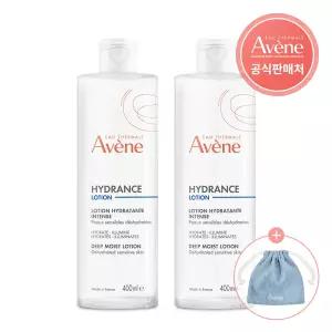 아벤느 [단독]이드랑스 딥 모이스트 로션 400ml 2개+코듀로이 파우치 증정