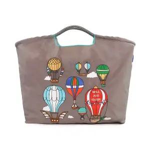 볼앤체인 그레이 벌룬 라지 에코백 30113985 Balloons