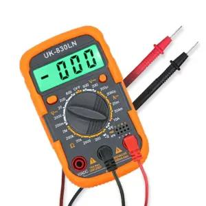 메카솔루션 디지털 멀티미터 테스터기 DT-830D+