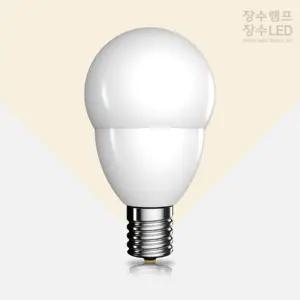 장수램프 LED 미니 크립톤 5W 전구색 E17 소형다마 크립톤 미니크립톤 인지구