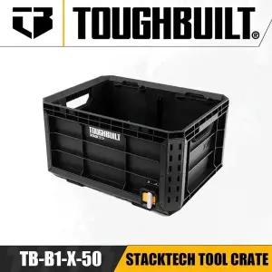 TOUGHBUILT TB-B1-X-50 StackTech 도구 상자 상자 주최자 부품 다기능 매칭 스태킹 조합 도구 주최자