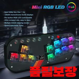 미니 HitBox 컨트롤러 SOCD 아케이드 스틱 키보드 RGB 체리 스위치 PC 안드로이드 PS4 Misterfpga