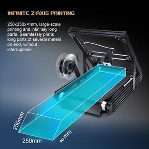2025 IdeaFormer IR3 V2 무한 Z축 강철 컨베이어 벨트 250×250× mm Klipper 펌웨어 고속 인쇄 자동 레벨