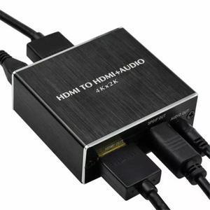 4K HDMI 오디오 추출기 to 광 TOSLINK SPDIF + 3.5mm 스테레오 출력 컨버터 (TV 박스 PS4 DVD용)