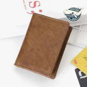 빈티지 오일크래프트 카드지갑 학생 직장인 소형 신분증지갑 여성카드지갑 남성카드지갑