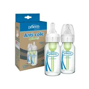닥터브라운 유리 젖병 내로우넥 120ml 2P 출산 준비