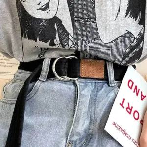 여성 캐주얼벨트 여성허리띠 여자캐주얼벨트 투링벨트 투링벨트 벨트끈 여성허리띠