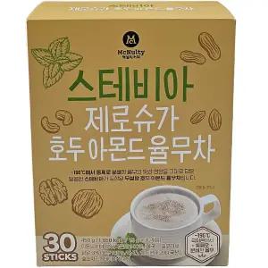 맥널티 스테비아 제로슈가 호두아몬드율무차 30개입